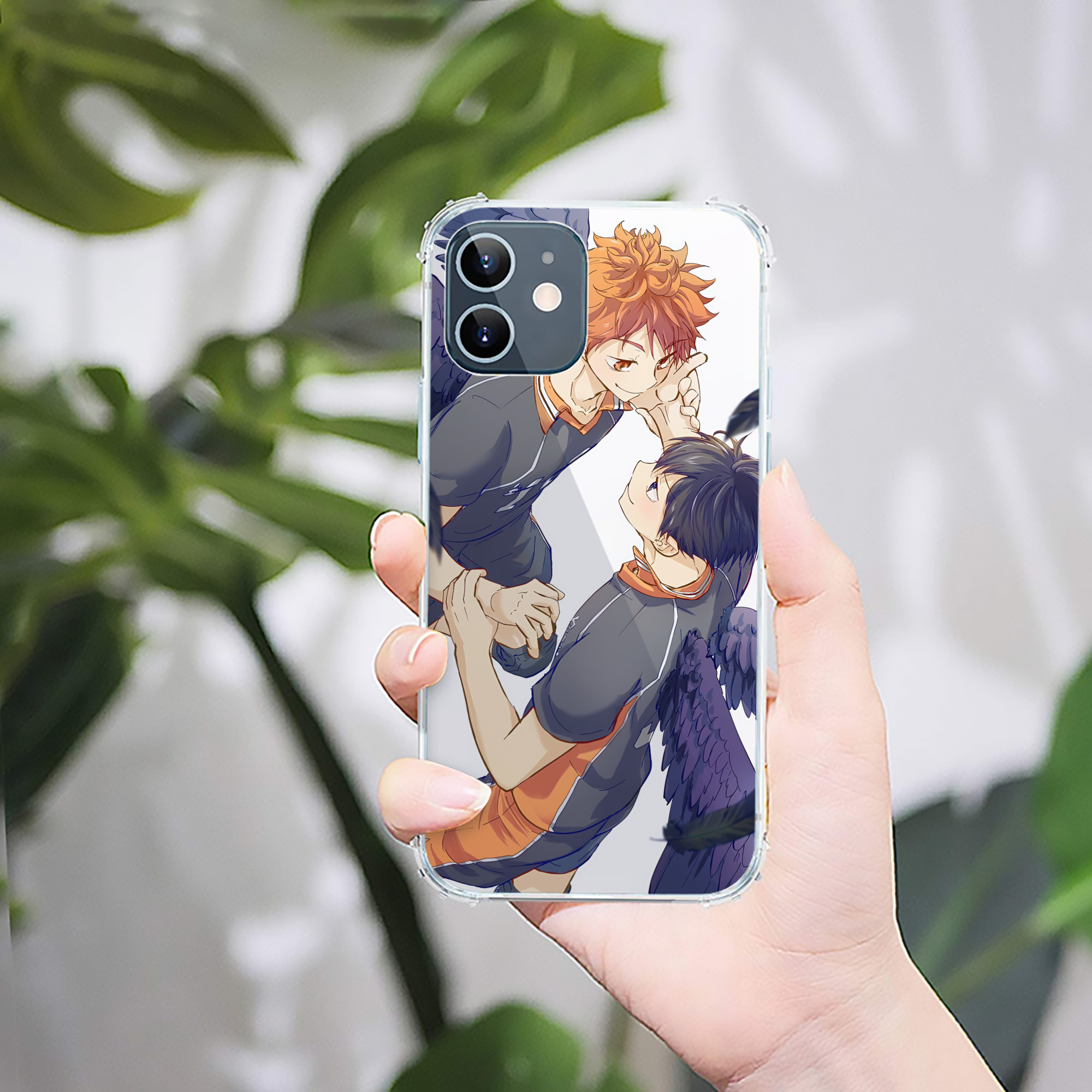 （画像用） ハイキュー!! Haikyu!! 【iPhone 12シリーズ対応】透明スマホケース（クリアソフトケース）